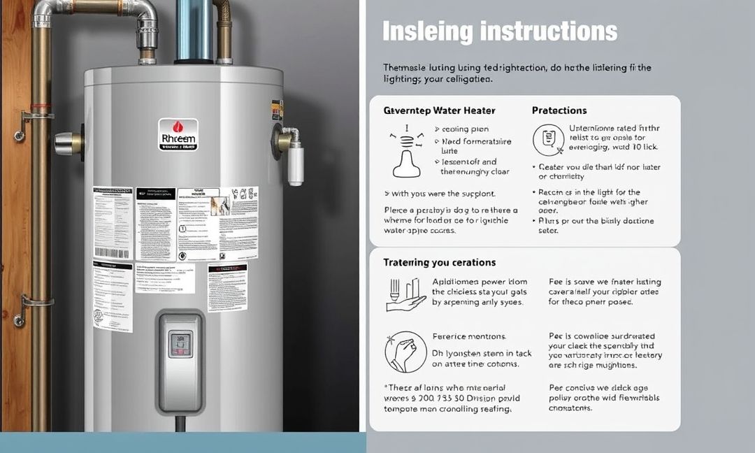 Mastering Rheem Water Heater Lighting StepbyStep Guide